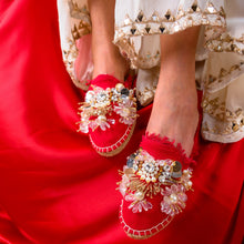 Load image into Gallery viewer, New York Red Espadrilles Flats
