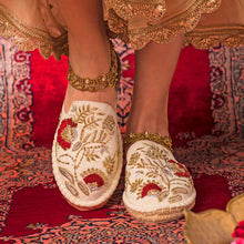Load image into Gallery viewer, Rani Espadrilles Off-White Flats