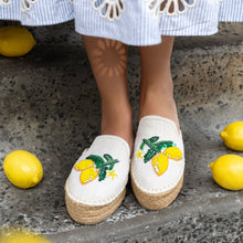 Load image into Gallery viewer, Lemoncello Espadrilles Off white Platforms