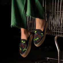 Load image into Gallery viewer, Mon Cherie Espadrilles Black Platforms