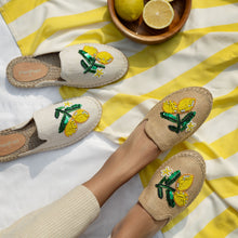 Load image into Gallery viewer, Lemoncello Espadrilles Beige Flats