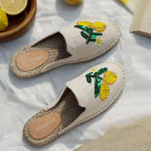 Load image into Gallery viewer, Lemoncello Espadrilles Off white Flats
