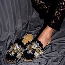 Load image into Gallery viewer, New York Black Espadrilles Flats