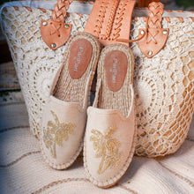 Load image into Gallery viewer, Jumeirah Linen espadrilles Flats