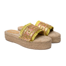 Load image into Gallery viewer, Gajra Pink Espadrilles