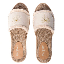 Load image into Gallery viewer, Copacabana Sandals Natural Flats