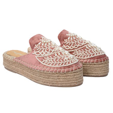 Load image into Gallery viewer, Iris Pink Espadrilles Platform