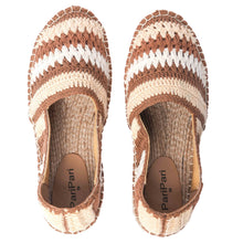 Load image into Gallery viewer, Marrakech Crochet Espadrilles - Beige