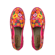 Load image into Gallery viewer, A cute ladies shoes picture, Bageecha Pink Espadrilles.
