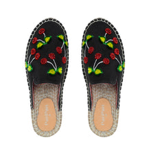 Load image into Gallery viewer, Mon Cherie Espadrilles Black Platforms