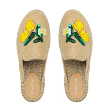 Load image into Gallery viewer, Lemoncello Espadrilles Beige Platforms
