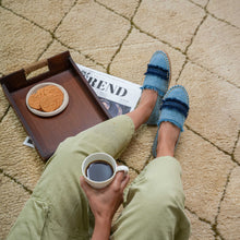 Load image into Gallery viewer, Saira denim closed back espadrilles