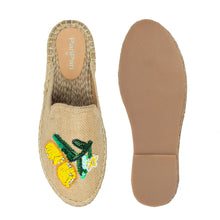 Load image into Gallery viewer, Lemoncello Espadrilles Beige Platforms
