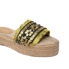 Load image into Gallery viewer, Gajra Black Espadrilles