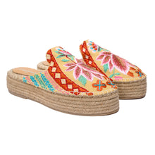Load image into Gallery viewer, Kamal Beige Espadrilles Platforms