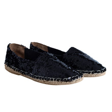 Load image into Gallery viewer, A cute shoe for women picture, Sitara Espadrilles Black.