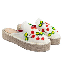 Load image into Gallery viewer, A front side of off white ladies shoes exclusive ladies shoes is displayed.