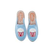 Load image into Gallery viewer, Popcorn beaded espadrilles Platforms