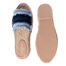 Load image into Gallery viewer, Saira Denim Sandals Platforms