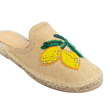 Load image into Gallery viewer, Lemoncello Espadrilles Beige Flats