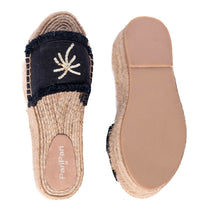 Load image into Gallery viewer, Copacabana sandals Black Platforms