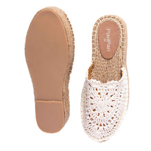 Load image into Gallery viewer, Camellias Crochet Espadrilles Platforms