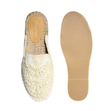 Load image into Gallery viewer, Iris Cream Espadrilles Platform