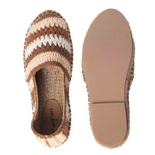 Load image into Gallery viewer, Marrakech Crochet Espadrilles - Beige