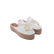 Load image into Gallery viewer, Jumeirah Linen espadrilles Platforms