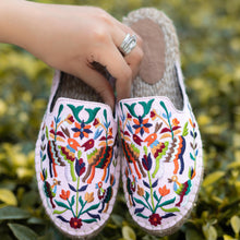 Load image into Gallery viewer, A beautiful picture of footwear for women, Diego Espadrilles Blush All Season Flat