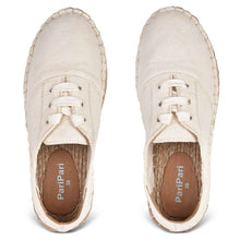 Load image into Gallery viewer, A pair of The Havana Lace-ups - Off-White Supportive Shoes for Women, juttis for women against a white background