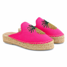 Load image into Gallery viewer, A luxurious image of a Ananas Espadrilles Haut Women Fancy Platform, shoes for Women