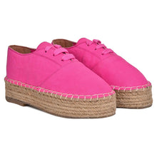 Load image into Gallery viewer, A single picture of The Havana Lace-ups - Ladies Fancy pink Shoes, Ladies Footwear