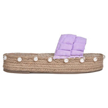 Load image into Gallery viewer, A single picture of Majorica Sandals Lavender Open Toe Wear Ladies Footwear