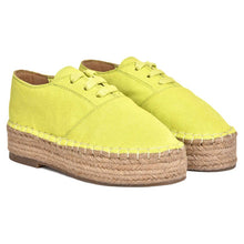 Load image into Gallery viewer, Zoomed image of The Havana Lace-ups - Ladies Fancy Lime Shoes for Women, Ladies Footwear