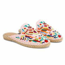 Load image into Gallery viewer, Image of Shoes for women, Diego Espadrilles Blush All Season Flat on a white background
