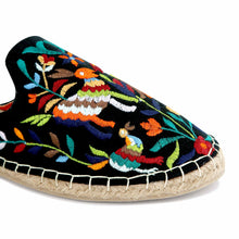 Load image into Gallery viewer, A single picture of Diego Espadrilles Charcoal Fashionable Flat, Ladies shoes