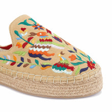 Load image into Gallery viewer, A single picture of Environment-Friendly Diego Espadrilles Sand Haut Platform, Ladies shoes