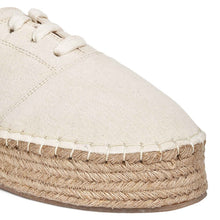 Load image into Gallery viewer, Zoomed image of The Havana Lace-ups - Off-White Supportive Shoes for Women, Ladies Footwear