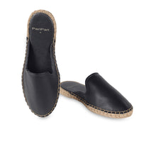 Load image into Gallery viewer, An image of woman wearing a pair of Midnight Espadrilles Women Office and Casual Wear, footwear for women