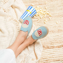 Load image into Gallery viewer, Popcorn beaded espadrilles Flats
