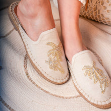 Load image into Gallery viewer, Jumeirah Linen espadrilles Flats
