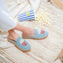 Load image into Gallery viewer, Popcorn beaded espadrilles Platforms
