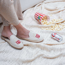 Load image into Gallery viewer, Popcorn beaded espadrilles Flats

