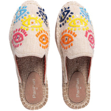 Load image into Gallery viewer, Joie Evil-eye Offwhite Espadrilles Flats
