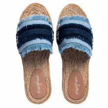 Load image into Gallery viewer, Saira Denim Sandals Flats
