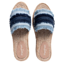 Load image into Gallery viewer, Saira Denim Sandals Platforms
