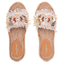 Load image into Gallery viewer, New York Open-toed Sandals Silver Platforms
