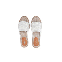Load image into Gallery viewer, Capri Sandals Linen Platforms
