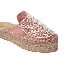 Load image into Gallery viewer, Iris Pink Espadrilles Platform
